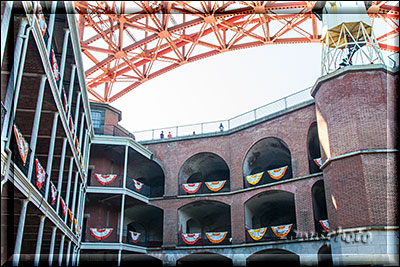 Fort Point National Historic Site in San Francisco