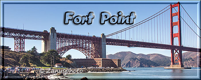 Fort Point Fort Point, alte Festungsanlage von San Francisco