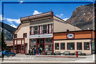 Silverton, ein Restaurant in der Hauptstrasse