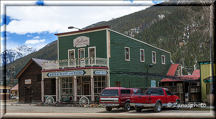 Silverton, schönes Restaurant in einer Seitenstrasse zu finden