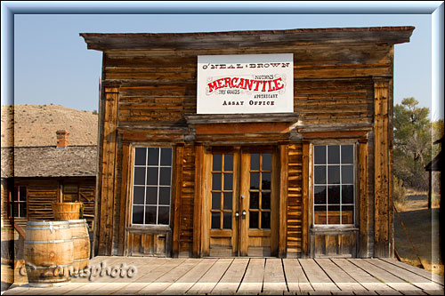 Assay BĂĽro in der Ghosttown von Bannack