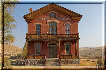 Altes Country Courthhouse von Ghosttown Bannack