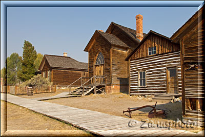 Methodist Church in Ghosttown Bannack