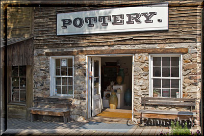 Pottery in Virginia City für Besucher geöffnet