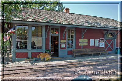 Bahnhof von Virginia City