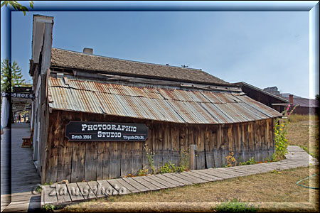 Virginia City, Fotostudio mit Geschäft an der Hauptstrasse