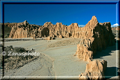 Blick auf die Cathedral Gruppe