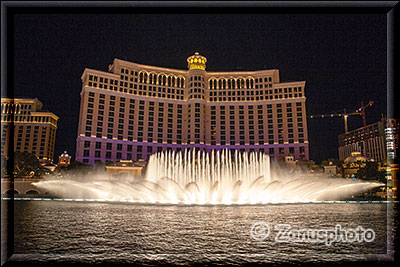 Wasserspiele vor dem Bellagio Hotel