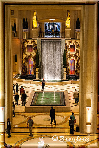 Wasserfall im Planet Hollywood Casino