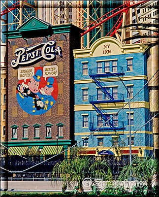 Aussenansicht von New York new York Casino