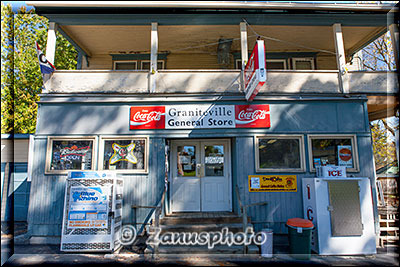 New England - Vermont, General Store in der Town of Graniteville