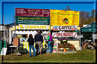 New England - Vermont, Shop mit diversem Food Angebot