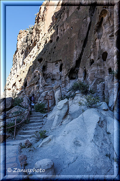 Trail in der Ladder Area von Cliff Dwellings