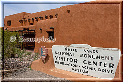 Visitor Center des White Sands National Park