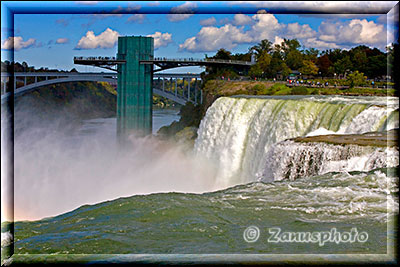 American Falls und Prospect Tower im Blick