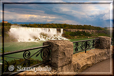 Blick auf die American Falls