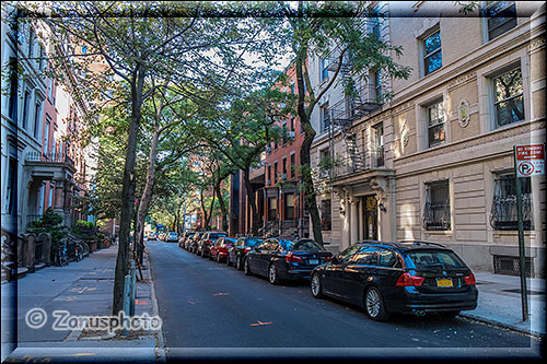New York City - Brooklyn, Wohnstrasse in Brooklyn Heights