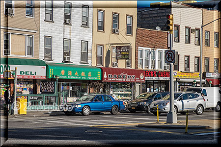 New York City - Brooklyn, Bakery mit viel Auswahl nahe unserem Hotel