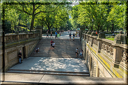 New York City - Central Park - Unterführung zur Bethesda Terrace
