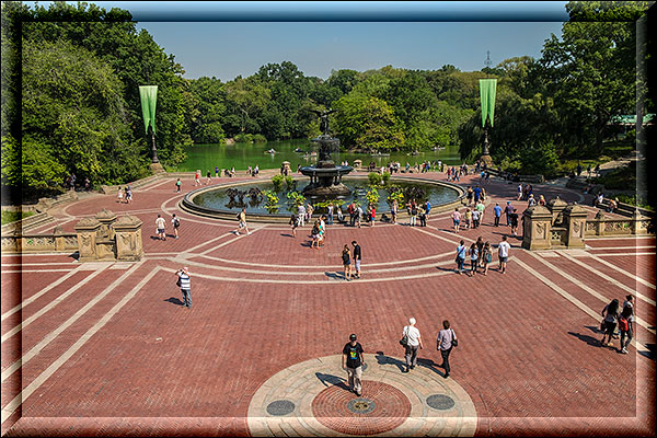 New York City - Central Park - Bethesda Terrace im Central Park