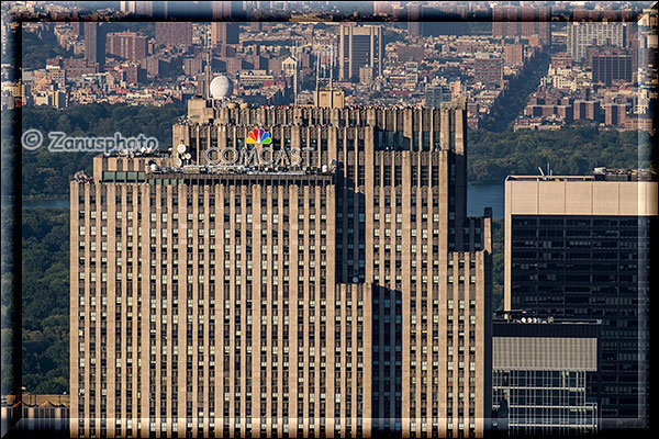 New York City - Empire State Building, Top of the Rock am oberen Rand des Rockefeller Center