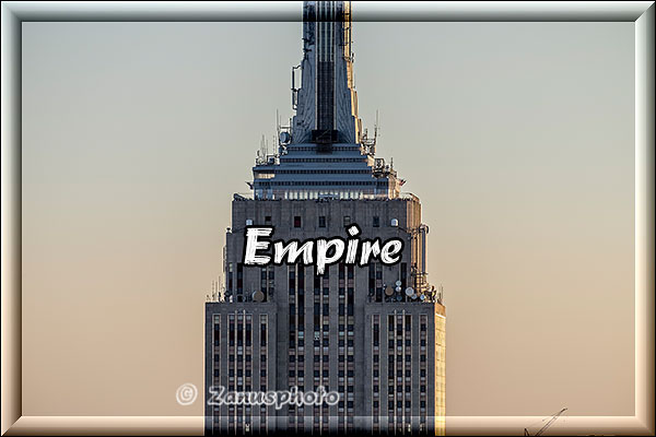 Empire State Building Titelbild der Webseite Empire State Building