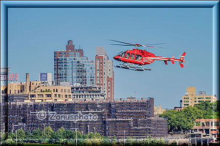 Helicopter im Landeanflug