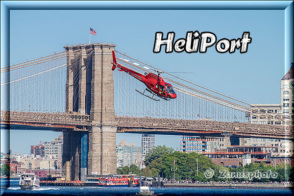 Heli Port Titelbild der Webseite des Helicopter Port am East River