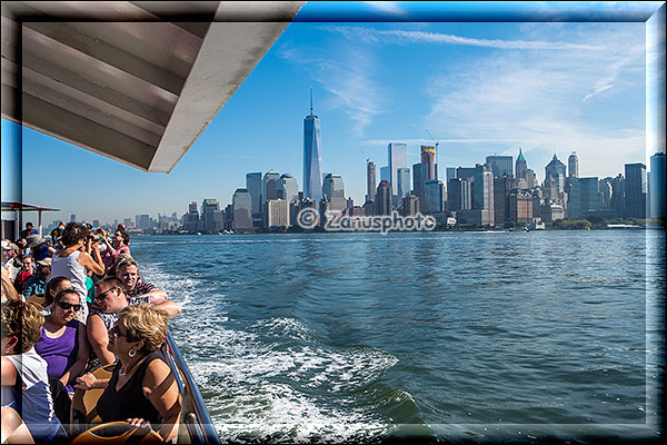 Schiffstour auf dem Hudson River