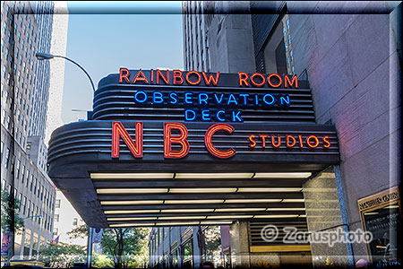 New York City - Rockefeller Center, eingansbereich zum Rockefeller Center