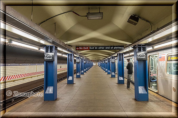 Station York Street der Subway