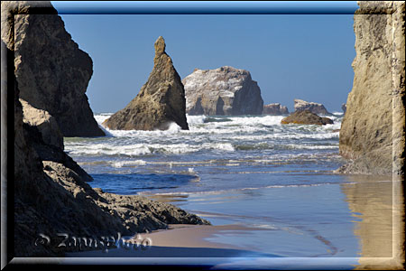 Sea Stacks an der Beach