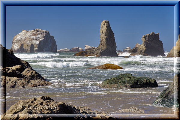 Brandende Bandon Beach