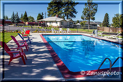 Hotel Pool zur Abkühlung