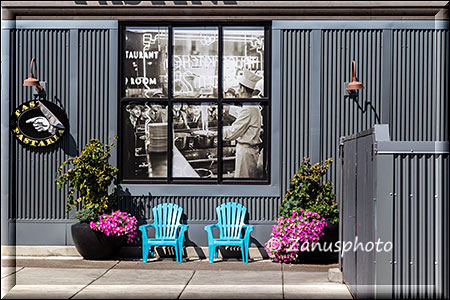 Restaurant im Old Mill District