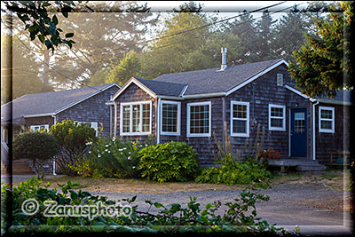 Typisches Wohnhaus in Cannon Beach