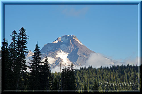 Mount Hood in der Morgensonne