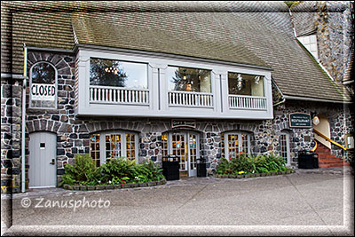 Shop im Gebäude der Lodge