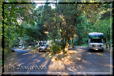 Campground im Ainsworth State Park