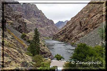 Blick in den wilden Bereich des Hells Canyon