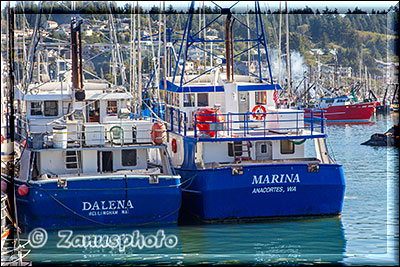 Fischerboote an der Pier