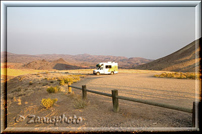 Camper am View Point zum Sunrise