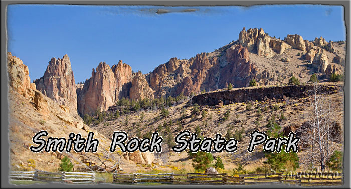 Im ersten Teil des Smith Rock State Park