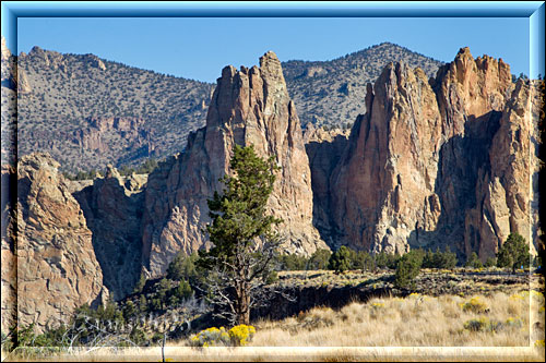 Felsnadeln im Smith Rock State Park