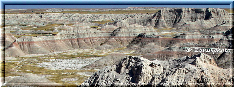 Panorama im Badlands Park