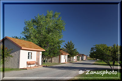 Cabins zur Übernachtung im Park