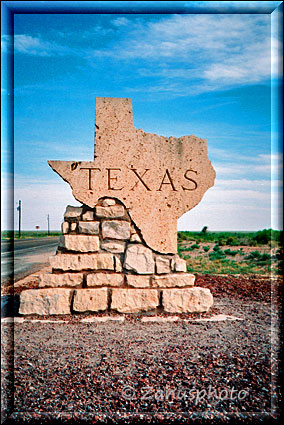 Welcome Sign Texas
