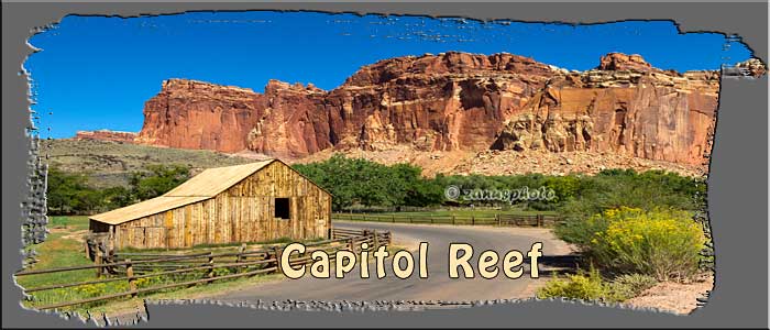 Titelbild der Webseite Capitol Reef