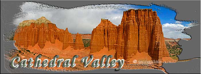 Titelbild der Webseite Cathedral Valley Titelbild der Webseite Cathedral Valley