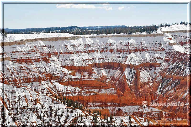 Überzuckerte Landschaft